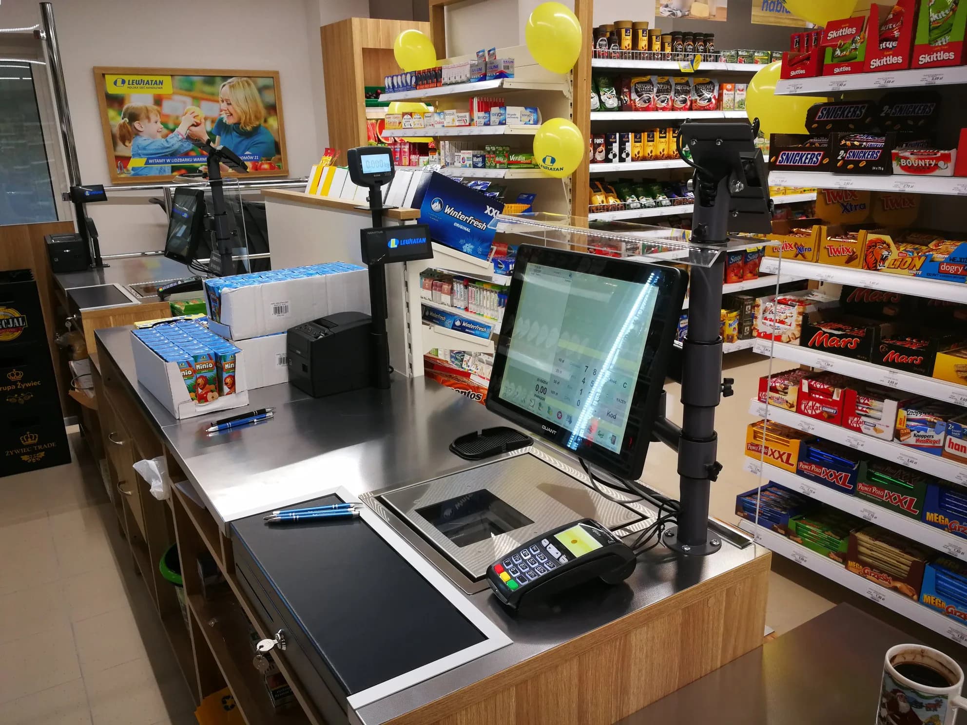 Service business with modern payment solutions