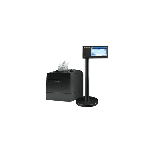 Drukarka fiskalna Novitus HD 2 Online z wyświetlaczem wolnostojącym